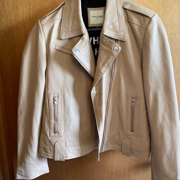 EachXOther Paris Women’s Leather Jacket - Picture 4 of 16